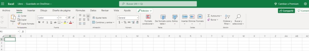 Excel en línea